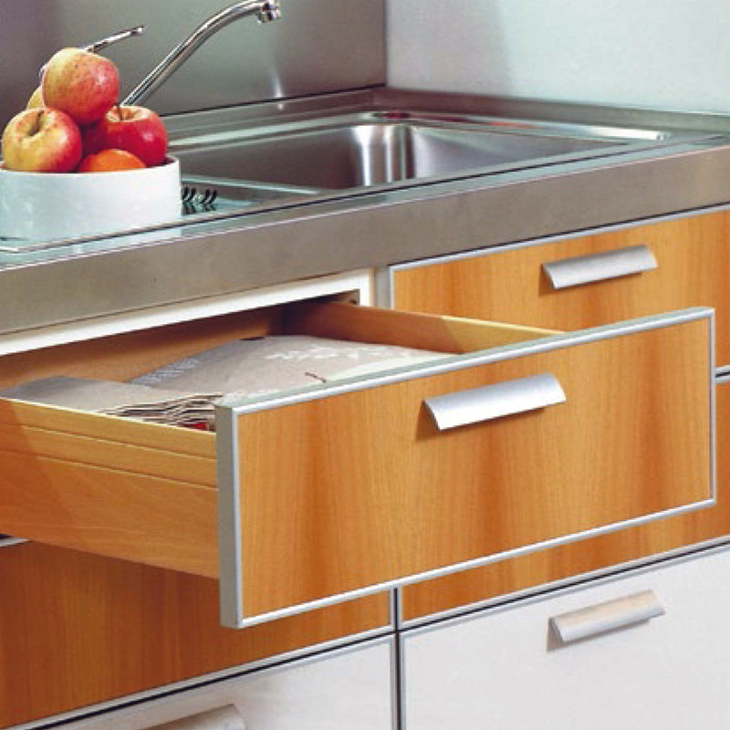 Soft-Close Futura Undermount Drawer Slide - Model A7555 - Pair - Length:21"